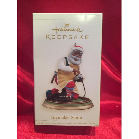 Hallmark Keepsake Ornament - TOYMAKER SANTA African American Version 2006 (QXG3206)