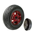 thumbnail image 4 of Piezas de repuesto versátiles de la rueda de neumáticos para el scooter eléctrico Rueda trasera roja, 4 of 8