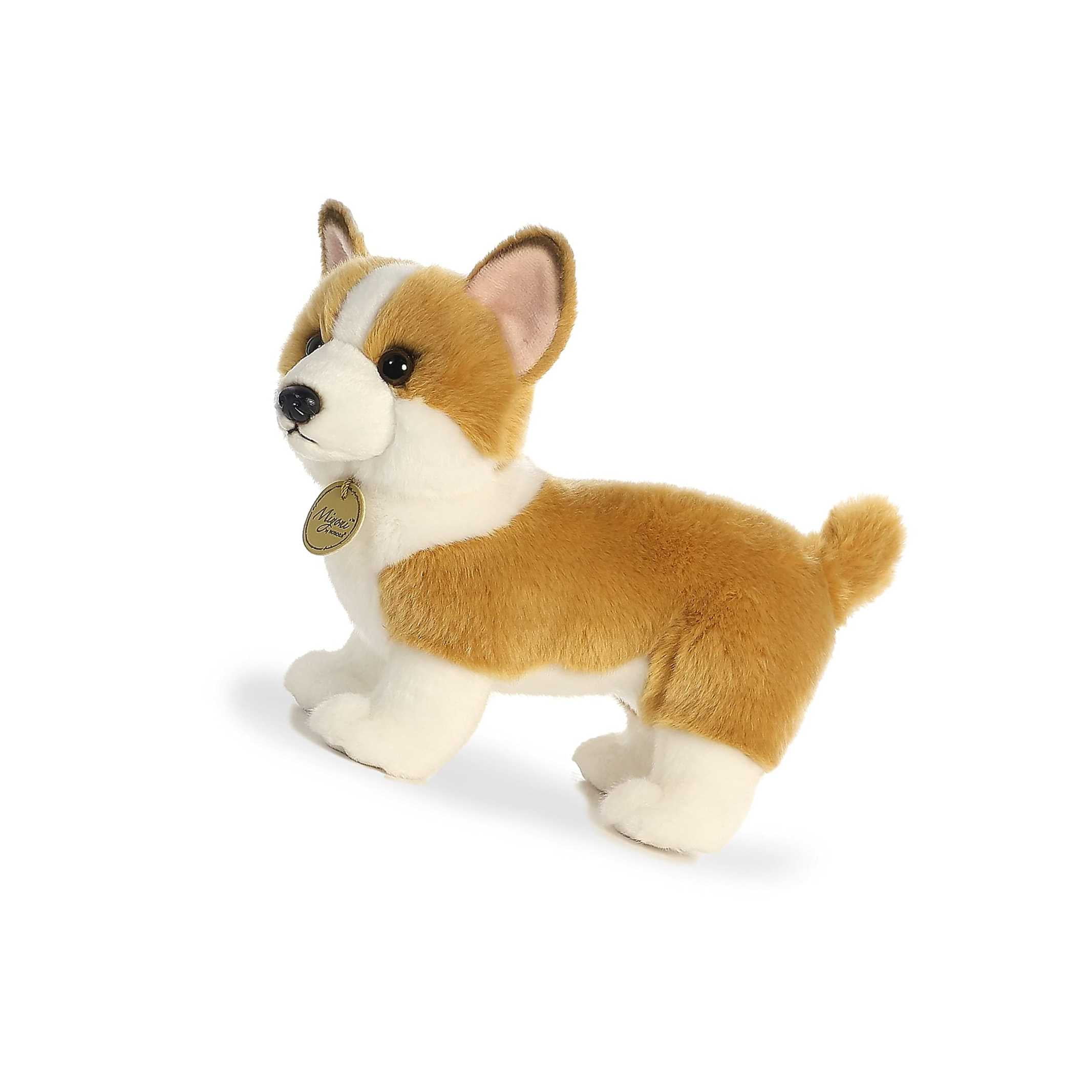 Aurora 10" Miyoni Corgi Plush Stuffed Animal Toy #26273 Aurora 10" Miyoni Corgi Plush Stuffed Animal Toy #26273