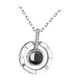 thumbnail image 4 of Collar de San Valentín para mujer. Elegante regalo para San Valentín. Plata, 4 of 9