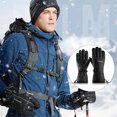 thumbnail image 2 of Soidarity Guantes de invierno Dulce regalo Resiliencia Mitones para exteriores Suministros de ciclismo ajustables Equipo deportivo Ropa de ciclismo Ciclismo SK08/Negro/XL Soidarity OD025879-15, 2 of 6