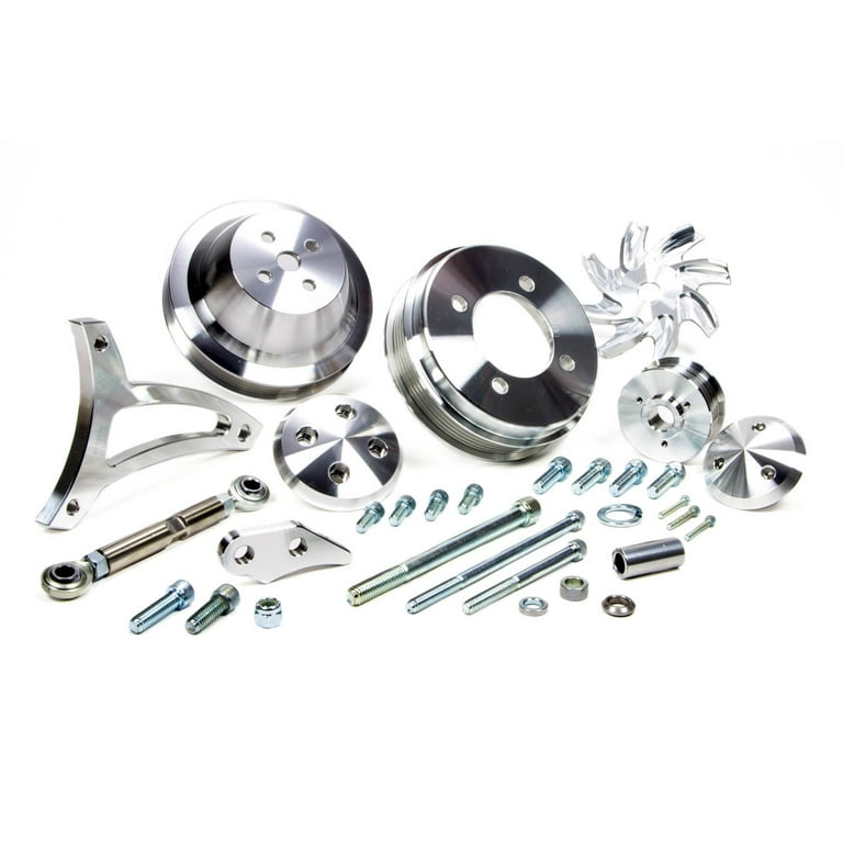 March Performance 69.5 302/351W 4 Bolt Serpentine Kit March Performance 69.5 302/351W 4 Bolt Serpentine Kit