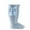 Z1-Light Blue129, variant on Toddler Girls Pom Pom Bow Knee High Socks Ribbed Knit Soft Cotton Warm Casual Dress Socks