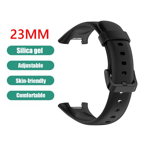 Correa De Pulsera Pulsera de pulsera inteligente con correa impermeable para Xiaomi Mi Band 7 Pro (negro)