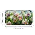 thumbnail image 5 of PHYHOO Doormat Floor Rug/Mat - Crocus Flower Spring Spring Flower Blossom Bloom Decorative Door Mat, Door Mat with Non-Slip Rubber Backing, Easy Cleaning, Traps Dirt, Rug for Entry, Patio, 5 of 6