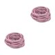 thumbnail image 4 of Sonducket 10 piezas de bandas para el cabello Bling Hairband decorativo sólido Universal protector Cola de Caballo titular Scrunchies accesorios Rosado 2piezas, 4 of 6