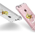 thumbnail image 2 of Case for iPhone 6 Plus/6s Plus 5.5",Clear Cartoon Design Pattern Cute Fun Cool Ultra-Thin Cover,Kawaii Kids Girls Teens Animal Skin Creative Shockproof Funny,Cases for iPhone 6s Plus SpongBob, 2 of 7
