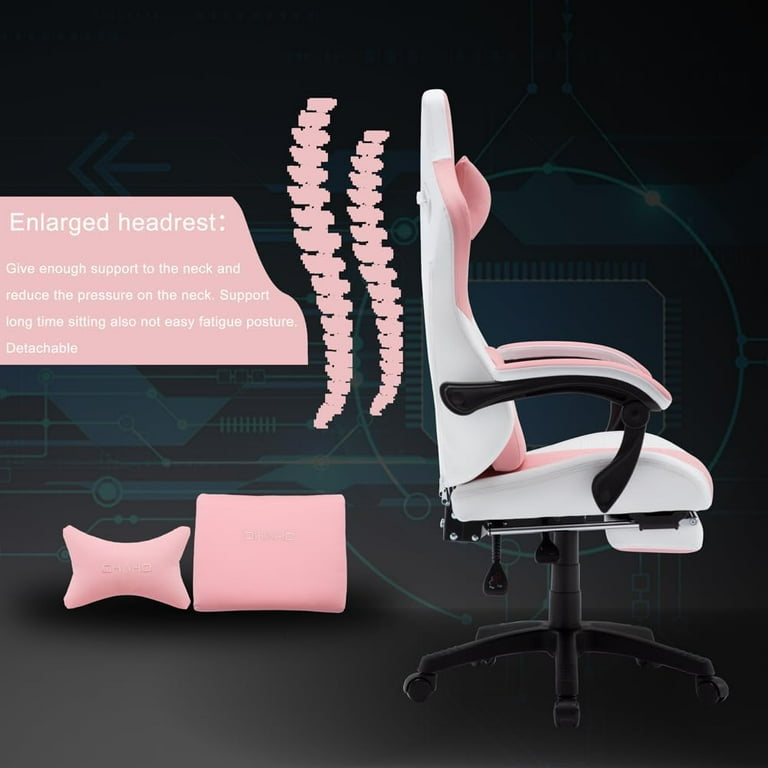 Ohaho gaming 2024 chair pink