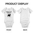thumbnail image 3 of Every Baby Needs A Finnish Spitz Dog Funny Baby Jumpsuits For Boy Girl 0-3 Months, 3 of 5