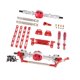 thumbnail image 4 of Kit de Montaje Delantero y Trasero para Coche RC Hugo MN82 1/12 Escala Rojo plateado, 4 of 9