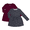 GREY/BURGUNDY, variant on Wonder Nation Girls Play Dress with Long Sleeves, 2-Pack, Sizes 4-18 & Plus