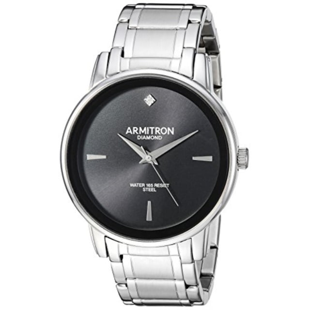 armitron diamond watch water 165 resist steel price