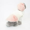 thumbnail image 5 of SPRING PARK Winter Dog Hat Polyester Hat Dog Headdress Floral Pattern Lining Warm Dog Hat, 5 of 8