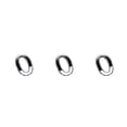 thumbnail image 1 of kurtrusly 1pc 3D Numeral Door Plaque House Drawer Sign Plating Gate Digits 0 to 9 Plastic Number Hotel Home Sticker Address Door Label Number 0 3Set, 1 of 6