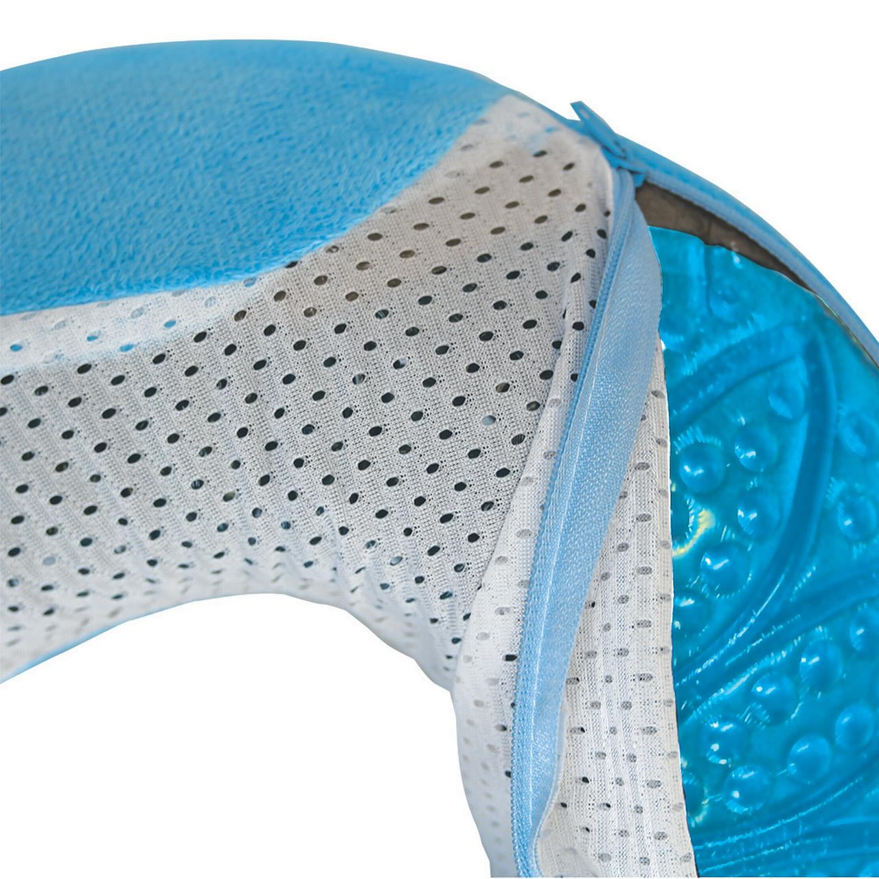Cloudz cool gel and bamboo travel pillow hotsell
