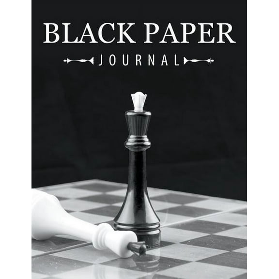 Black Paper Journal (Paperback)
