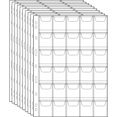 thumbnail image 1 of shiyou-Stamp Pocket Pages Plastic Coin Holders Stamp Currency Protector Coin Collecting Supplies 10 Sheets, 1 of 4