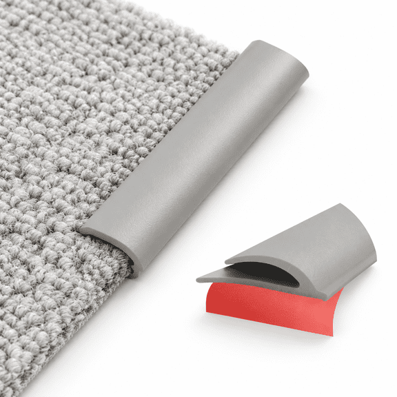 Carpet Edge Trim Rug Protector For Thin Rugs Grey 6.6ft