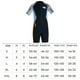 thumbnail image 3 of Kid neopreno buceo piel ropa elástico UPF 50 manga corta accesorios al aire libre, 3 of 9