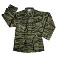 thumbnail image 1 of Rothco Vintage Vietnam Fatigue Shirt Rip-Stop - Tiger Stripe Camo, Large, 1 of 2