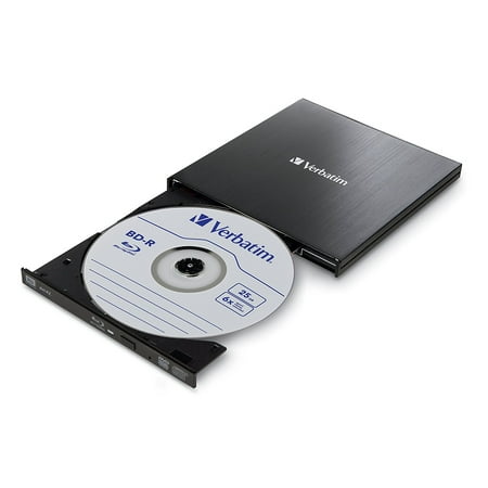 Verbatim 70102 External Slimline Bluray Writer (Best External Blu Ray For Mac)