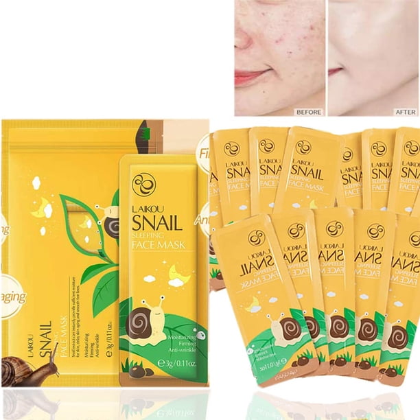 Miescher Snail Extract Skin Treatment Mask - Hidratante Iluminador Calmante