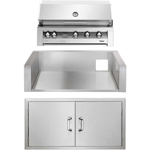 Vintage Grills Vbq42gN5Kit 107,500 BTU 42" Wide Natural Gas BuiltIn