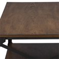 thumbnail image 3 of Baxton Studio Greyson Vintage Industrial Antique Bronze Occasional Cocktail Coffee Table, 3 of 4