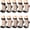 Black, variant on Bocaoying 12 Pack Women's Sheer Socks, Nylon Lace Mesh Ankle Socks with Reinforced Heel and Toe, See-Through Dress Socks for Women, Size5-9, Fancy Thin Socks Fits Narrow to Average Feet