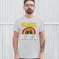 thumbnail image 3 of Tee Hunt Black Is Beautiful T-shirt African American Black Pride Equality Men's Tee, Ash Gray, Small, 3 of 5
