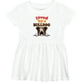 thumbnail image 3 of Inktastic English Bulldog Dog Girls Baby Dress, 3 of 5