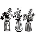 thumbnail image 1 of Jinsinto Vase en Métal Décoration Murale, 1 of 5