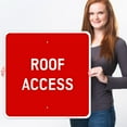 thumbnail image 2 of Roof Access Sign,, 2 of 8