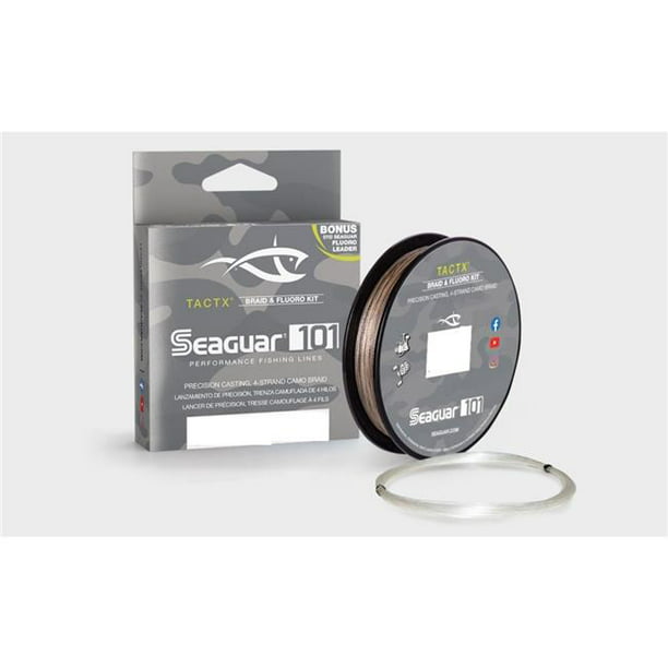 Seaguar 1132089 300 Yards TactX 10TCX300 Braid with Fluoro Leader