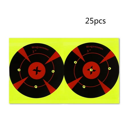 HGYCPP 100 Pcs Portable and Durable Shooting Target Paper Shooting Training Sticker