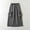 Dark Gray, variant on Ofreoo Women Solid Color Fashion Pocket Skirt Literature And Art Cotton AndElastic Waist Drawstring Frock Mid Length Skirt A-line Quick Drying Cargo Skirt Deal of the Week