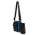 thumbnail image 1 of Riñonera de nailon para hombre y mujer, riñonera con soporte para botella, riñonera para el pecho, bandolera, accesorios para deportes al aire libre, Azul Macarena Paquete de cintura con cremallera, 1 of 8