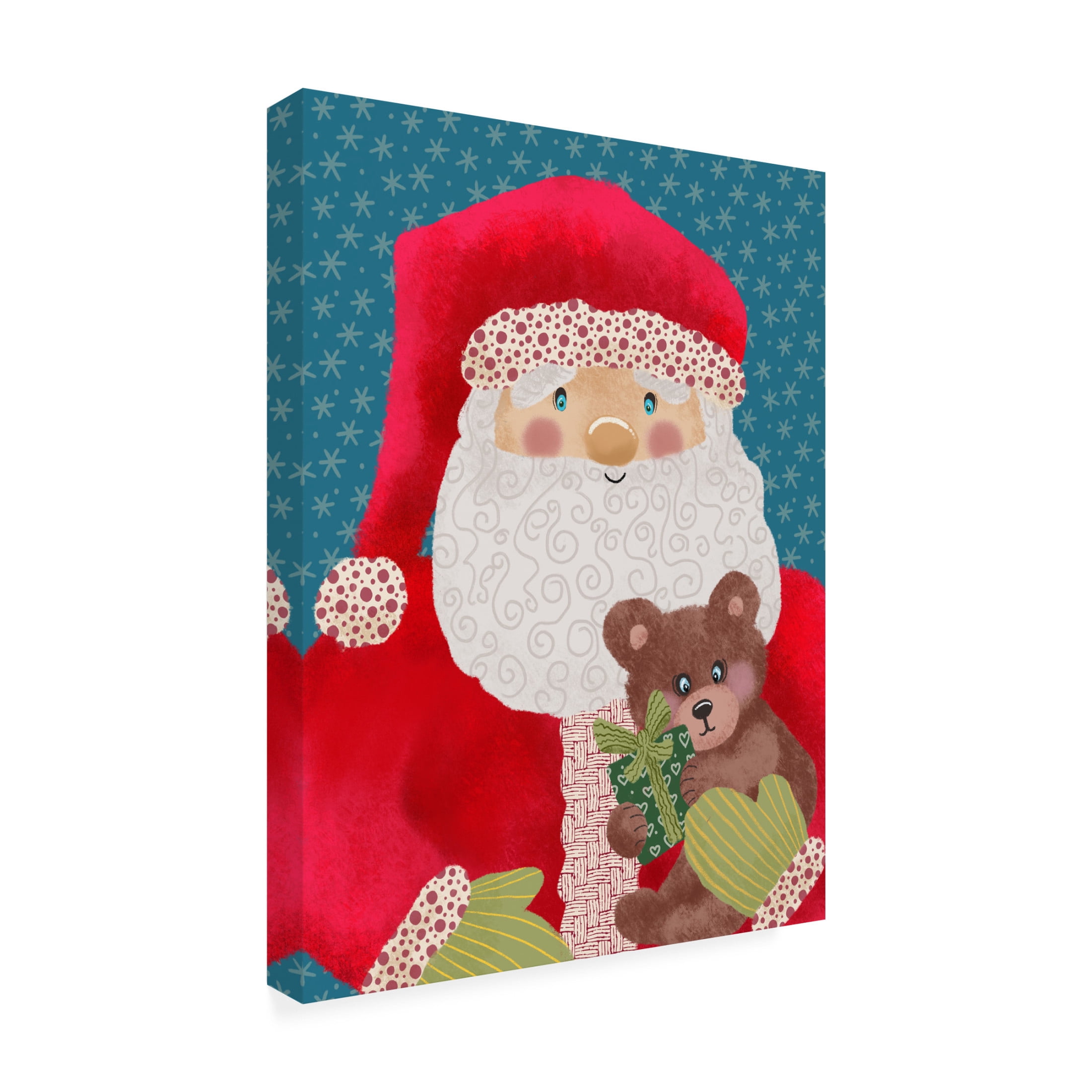 Trademark Fine Art Regina Moore Santa Pack II Canvas Wall Art