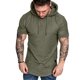 thumbnail image 3 of Guardurnaity Sudadera con capucha de algodón para hombre Sudadera con capucha absorbente de sudor Sudadera con capucha de algodón para calentar el Camisetas Verde L, 3 of 6