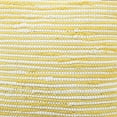 thumbnail image 5 of Ox Bay Ringo 20" x 20" Golden Yellow/White Jute Bordered Striped Cotton Adult Decorative Throw Pillow, 5 of 8