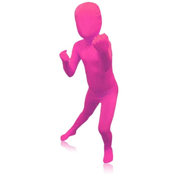 AltSkin Full Body Spandex/Lycra Suit (Kids M, Pink)