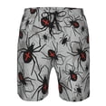 thumbnail image 3 of Fotbe Spiders Trajes de Baño Estampados para Hombre, Shorts de Verano de Secado Rápido, Ropa de Playa, Bañadores-XX-Large, 3 of 6