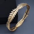 thumbnail image 4 of Corona de emperador romano, corona de laurel, diadema de hoja dorada, accesorio de disfraz, diadema de boda César, 4 of 5