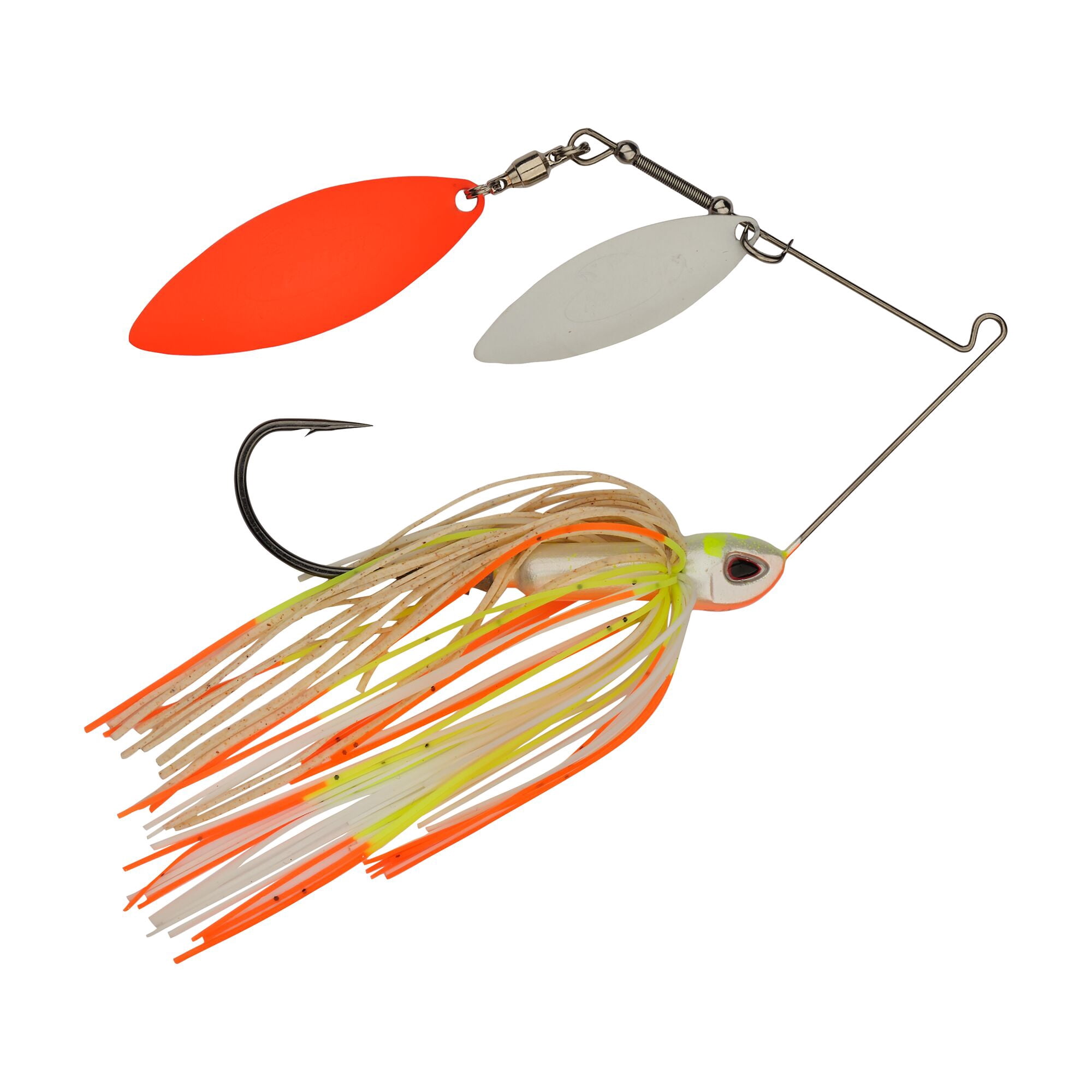 Berkley Power® Blade Compact, Spinnerbaits, Coleslaw/White + Orange (1-count)