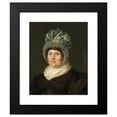 thumbnail image 2 of John Linnell 12x14 Black Modern Framed Museum Art Print Titled - Mrs Clare (1834), 2 of 5