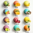 thumbnail image 4 of Aqua Elegante Tropical Fruit Bath Fizzies Set - 12 Large Bubble Bathbombs With Natural Essential Oils, 4 of 11