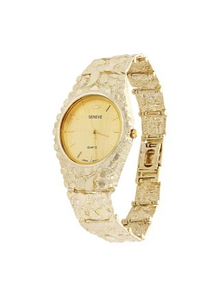 Real gold nugget watch sales