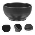 thumbnail image 5 of FONDOTIN Small Round Dipping Bowls Set of 3 Black Sauce and Seasoning Dishes for Kitchen and Dining, 5 of 6