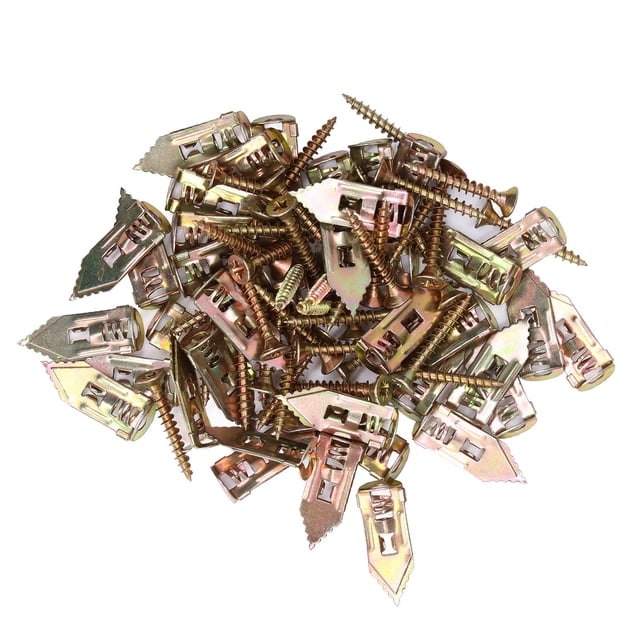 Anchors Set, Simple Reasonable Knock Type Self Drilling Drywall Anchors Carbon Steel Hole Free Durable For Decorative Curtain Fixing