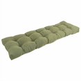 thumbnail image 2 of Blazing Needles Twill Tufted Bench Cushion, 60" x 19", Sage, 2 of 4